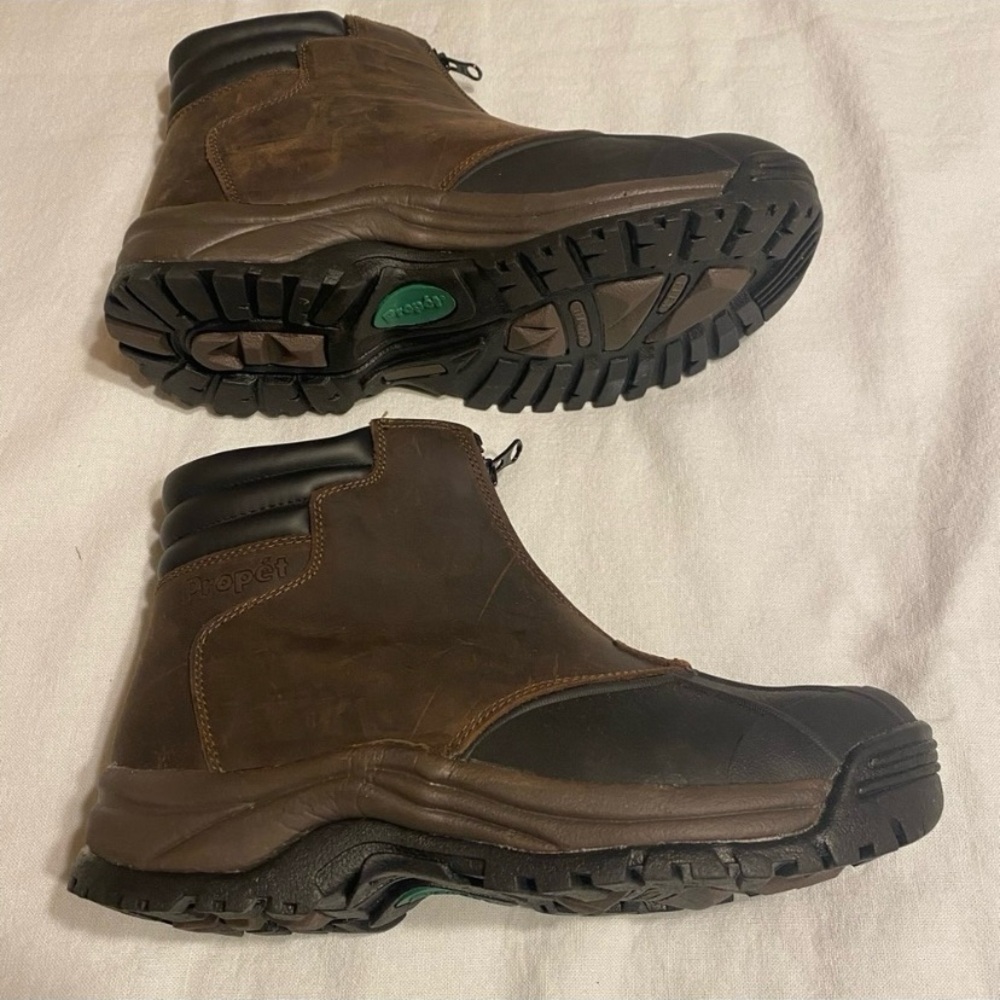 Propet Men’s Blizzard Mid-Zip Boots - Picture 4 of 8